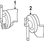 0055426520 Genuine Oem Horn Mercedes-benz