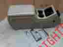 2l1x-78045g34-a 03-06 Ford Expedition Center Front Console Storage Assy Arm Rest Lid Tan