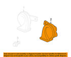 38150sep306 05-08 Honda Acura Tl-horn Oem