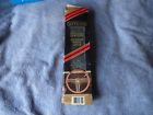 05-1600l Superskin Vintage Steering Wheel Leather Cover Navy Blue Nos