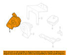4l0951223a 07-13 Audi Q7-horn Oem