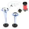 10098175 Usdealsparts Super Loud Dual Trumpet Air Horn Abs Compressor Kit