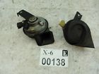 7007d 104561578 2004-2008 Mazda Rx8 Steering Wheel Black Leather Oem