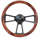1099-sprb-ch A01-5fb Forever Sharp 1948-59 Chevy Truck W Gm Ididit Column Steering Wheel Kit Pine Black Billet