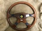 12-86 Momo New Vintage Style Wood Steering Wheel