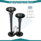 Aut10812101ps 120db 12v 24v Dual Trumpets Truck Car Suv Train Horn For