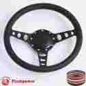 121003-h1 14 Billet Steering Wheels Half Wrap Restoration Chevy Ford Mopar W Horn Button