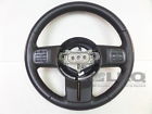129160439 Jeep 13 2013 Wrangler Sahara Black Leather Steering Wheel With Controls Oem Lkq
