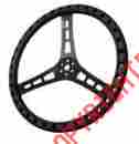 13513-b Joes Racing Products Black Anodize Aluminum 13 In L W Steering Wheel
