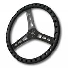 13517-b Joes Racing Products Dished Steering Wheel Black 700191193726