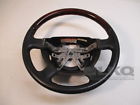 135224246 Lincoln 2003 Navigator Leather Wood Black Steering Wheel Oem Lkq