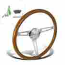 Sw-w-112 14.75inch Spec-d Tuning 370mm Aluminum Spokes Vintage Classic Wooden Wood Grain Steering Wheel 684758621016