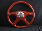 14 Custom Wheel Grain Wood Steering Mahogany