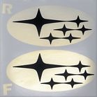 1417crosstrekwp Avt Subaru Crosstrek Badge Emblems Overlay Vinyl White Pearl