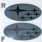 1417forestercg Avt Subaru Forester Badge Emblems Overlay Vinyl Charcoal Grey