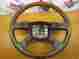 15188751 03 04 05 06 Cadillac Escalade Esv Ext Steering Wheel Brown Tan Wood Grain Oe