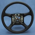 15767605 Gm New Oem Blemished Graphite Leather Steering Wheel Tahoe Escalade