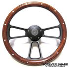 Smrb-e08-56b 1973 412 411 Mahogany Wheel Wood Squareback 1960 Steering Fastback Volkswagen - Prices