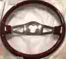 275-3003-77502 2-spoke Steering Creations 18 Mahogany Wheel Peterbilt Mack Freightliner International