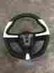 33-285894-1 2-tone Ecklers Camaro Custom Shape Leather Steering Wheel Black White 2010-2013
