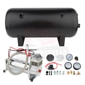 10411201 200 Psi Air Compressor 5 Gal Tank Onboard System Kit For Train Boat Horn