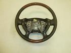 16552 2002 Leather Black Wheel Seville Cadillac Wood Dark Grain Steering