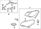 207-820-84-61 Mercedes-benz 2078208461 Genuine Oem