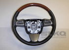 20857825 122918111 08 09 10 Cadillac Cts Leather Wood Steering Wheel W Audio Cruise Control Oem 01017x