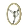 21-42452 Gt Performance Products In Polished Retro Banjo Steering Wheel