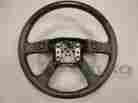 124528482 21997721 Cadillac 2003 04 05 06 Escalade Leather Woodgrain Steering Wheel Oem Lkq