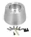 2202350040 Ididit Adapter Polished 6-bolt Chevy