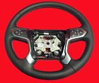 23134268 Gm 2013-14 Escalade Suburban Tahoe Avalanche Yukon New Oem Blk Leather Steer Wheel