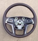 23197775 General Motors Cadillac Xts Steering Wheel Cocoa Leather Brown With