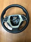 23275981 Corvette Stingray Steering Wheel Black Leather Red Stitch Oem