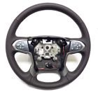 84353092 23278610 Gm Silverado Suburban Steering Wheel Cocoa Lather Gray Stitches