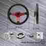 Sw007rd 240sx Hub-aln6 Rdt 89-97 Nissan 89-98 Maxima Red Racing Steering Wheel Aluminum Hub Adapter