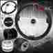 240sx Wheelcombo-4199-803-j7 Ilovetacotaco For S13 Dark Wood Steering Wheel Quick Release Adapter Hub Extender