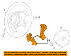 255503ja2a Nissan Infiniti Oem Steering Button Assy