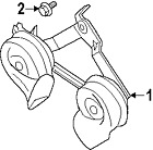 256059fd0a Horn Factory Genuine Nissan Oem Original