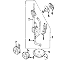 25620-3b800 Nissan Genuine Oem Horn