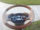 2l3z-3600e-aa Ford Leather Wood Steering Wheel Thru Expedition Oem Tan