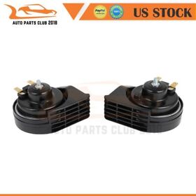 Apc117620s01 2pcs 150db Electric Super Snail Air Train Horn For 12v Truck Car Motorcycle Loud