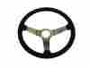 562146-14 3 Corvette Wheel Leather Black Brushed Spoke 1967-1982 Steering