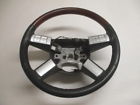 04000b 300 189683324lkq Chrysler Dodge Charger Leather Wood Steering Wheel Control Oem Lkq