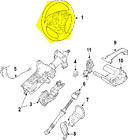 32-34-6-774-458 Bmw Genuine Oem Steering Wheel