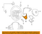 32306872557 Bmw Oem Steering Trim