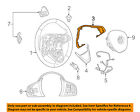 32306872558 Bmw Oem Steering Trim