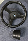 32331120145 Bmw Leather Early Sport Steering Wheel Tri-color Stitching E9 E12 E21 E23 E24 11188372