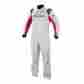 3355614198-58 Alpinestars Usa Large Xl Silver Red 18 Layer Gp Driving Suit P N