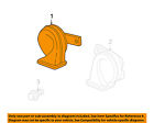 38100sep306 Acura Tl-horn Oem Honda 05-08
